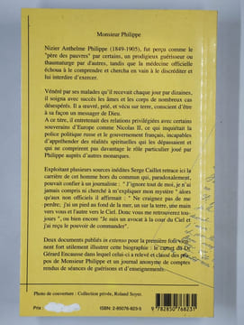 Monsieur Philippe, "l'ami de Dieu".. CAILLET Serge,