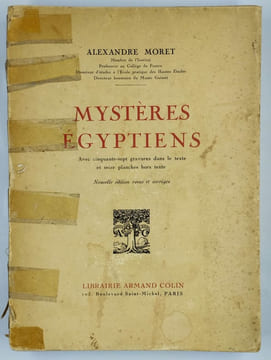 Mystères égyptiens. MORET Alexandre,