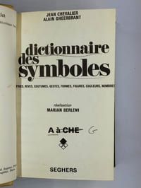Dictionnaire des symboles. COMPLET en 2 vol.