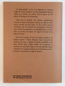 Apollonius de Tyane ou le séjour d'un dieu parmi les hommes.
