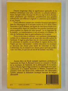 Alchimie.. GORCEIX Bernard,