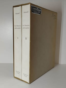Les demeures philosophales et le symbolisme hermétique dans ses rapports avec l'art sacré et l'ésotérisme du grand oeuvre. COMPLET en 2 vol.. ...