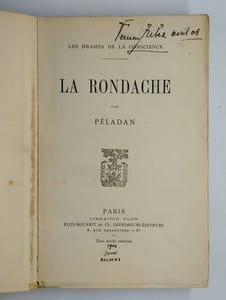 Les drames de la conscience. La rondache.