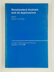 Nonstandard analysis and its applications. London mathematical society student texts10.