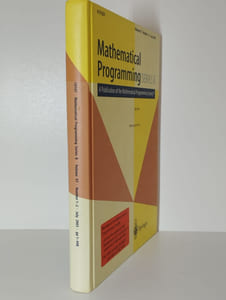 Mathematical programming series B. Volume 97 - Number 1-2 - July 2003. A publication of the mathematical programming society.