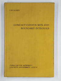 Compact convex sets and boundary integrals.