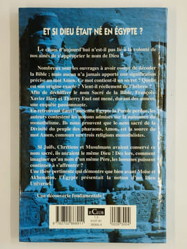 Et si Dieu était né en Egypte ? La Bible nous le révèle !. HERY François-Xavier, Enel Thierry,