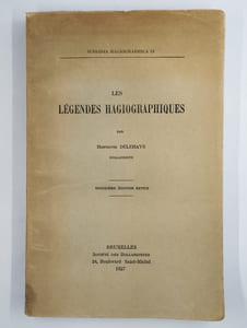 Subsidia hagiographica 18. Les légendes hagiographiques.