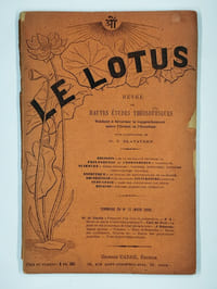 Le lotus. Revue des hautes études théosophiques. N° 12 (mars 1888).
