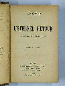 L'éternel retour. Roman contemporain.