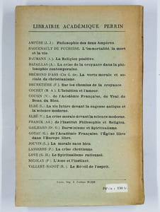Le mystère chrétien et les mystères antiques.