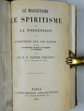 Le magnétisme, le spiritisme et la possession.. PAILLOUX Xavier,