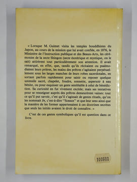Si-do-in-dzou. Gestes de l'officiant dans les cérémonies mystiques des sectes tendaï et singon.. HORIOU TOKI,