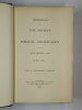 Proceedings of the society of Biblical Archaeology. 6 vol. Vol. XI - XVI (1888 - 1894).. COLLECTIF,
