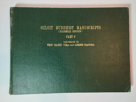 Gilgit Buddhist Manuscripts (Facsimile edition). Part 1-10. Sata-pitaka series. Indo-asian literatures. Vol 10. COMPLET en 10 vol.. VIRA Raghu, ...