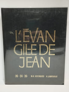 Synopse des quatre Évangiles en français, avec parallèles des Apocryphes et des Pères. COMPLET en 3 vol. Tome I : Textes. [Tome II : Commentaires]. [Tome III : L'Évangile de Jean, commentaires].