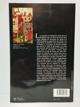 CEROC N°11 2000. Les légendes de l'Hôpital de Saint-Jean de Jérusalem.. CLAVET Antoine,