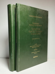 Corpus Christianorum. Thesaurus Patrum Graecorum. Thesaurus sancti Gregorii Nazianzeni. COMPLET en 2 vol. Orationes, Epistulae, Testamentum. [Carmina, Christus Patiens, Vita].