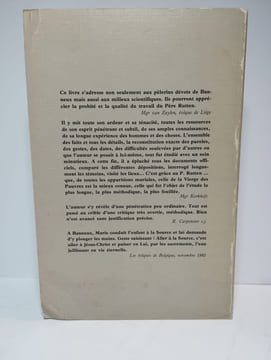 Histoire critique des apparitions de Banneux.. RUTTEN René,