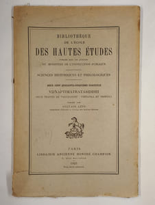 Vijnaptimatratasiddhi. Deux Traites de Vasubandhu: Vimsatika et Trimsika.