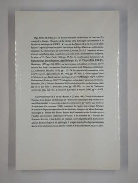 Le sacerdoce du Christ et de ses serviteurs selon les pères de l'église.. HOUSSIAU Albert (Mgr), MONDET Jean-Pierre,