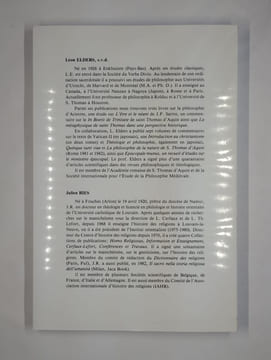 La mort selon la bible dans l'antiquité classique et selon le manichéisme. Actes d'un colloque de Louvain-La-Neuve.. RIES Julien,