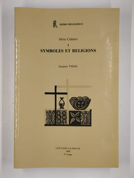 Symboles et religions.. VIDAL Jacques,