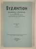 Byzantion. Revue internationale des &eacute;tudes byzantines. Tome XXXVIII (1968). Fascicule 1 et 2.. COLLECTIF,
