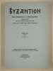 Byzantion. Revue internationale des &eacute;tudes byzantines. Tome XLII (1972). Fascicules 1 et 2.. COLLECTIF,