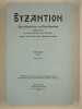 Byzantion. Revue internationale des &eacute;tudes byzantines. Tome XLII (1972). Fascicules 1 et 2.. COLLECTIF,