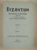 Byzantion. Revue internationale des &eacute;tudes byzantines. Tome XLVI (1976). Fascicules 1 et 2.. COLLECTIF,