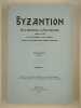 Byzantion. Revue internationale des &eacute;tudes byzantines. Tome XLVIII (1978). Fascicules 1 et 2.. COLLECTIF,