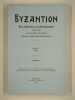 Byzantion. Revue internationale des &eacute;tudes byzantines. Tome L (1980). Fascicules 1 et 2.. COLLECTIF,