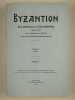 Byzantion. Revue internationale des &eacute;tudes byzantines. Tome L (1980). Fascicules 1 et 2.. COLLECTIF,