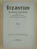 Byzantion. Revue internationale des &eacute;tudes byzantines. Tome LII (1982).. COLLECTIF,