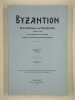 Byzantion. Revue internationale des &eacute;tudes byzantines. Tome LIV (1984). Fascicules 1 et 2.. COLLECTIF,