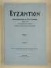 Byzantion. Revue internationale des &eacute;tudes byzantines. Tome LV (1985). Fascicules 1 et 2.. COLLECTIF,