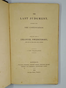 The last judgment together with the continuation.