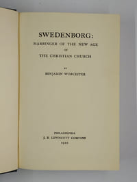 Swedenborg: harbinger of the new age of the christian church.