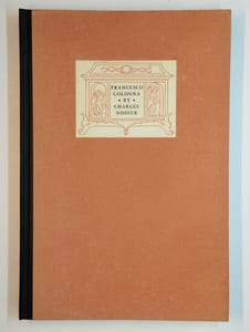 Francesco Colonna. A fanciful tale of the writing of the Hypnerotomachia.