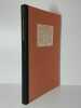 Francesco Colonna. A fanciful tale of the writing of the Hypnerotomachia.. NODIER Charles,