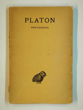 uvres complètes Tome III 1ère partie. Protagoras.. PLATON,
