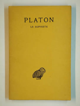 uvres complètes Tome VIII 3ème partie. Le sophiste.. PLATON,