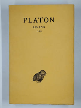 uvres complètes Tome XI 1ère partie. Les lois (livres I-II). PLATON,