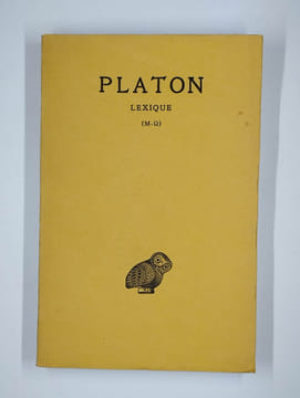 uvres complètes Tome XIV 1ère et 2ème partie. Lexique. COMPLET en 2 vol.. PLATON,