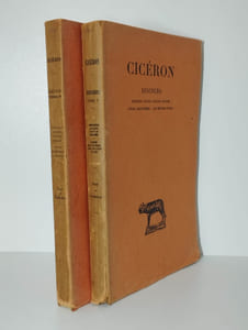 Discours. Seconde action contre Verrès. Tome IV. Livre troisième: le froment. [Tome V. Livre quatrième: les uvres d'art]. 2 vol.