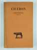 Correspondance. Tome II et III.. CICERON,