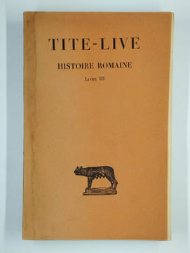 Histoire romaine. Tome III. Livre III.. TITE-LIVE,