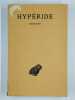 Tome I. La Samienne.. Hyp&eacute;ride,