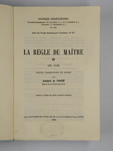 La règle du Maître II. Tome 2 seul.